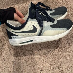 Nike Navy and White Air Sneakers